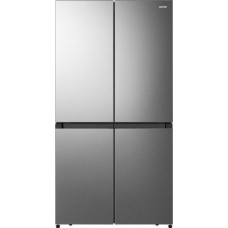 Холодильник з морозильною камерою Gorenje NRM918EUX