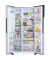 Холодильник з морозильною камерою Gorenje NRS9182VX