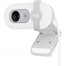 Веб-камера Logitech Brio 100 Full HD Webcam Off White (960-001617)