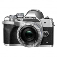 бездзеркальний фотоапарат Olympus OM-D E-M10 Mark IV kit (14-42mm) Silver