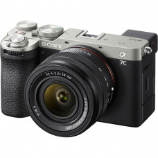 бездзеркальний фотоапарат Sony Alpha A7C II kit (28-60mm) Silver (ILCE7CM2LS)