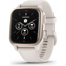 Смарт-часы Garmin Venu Sq 2 – Music Edition Peach Gold Al. Bezel w. Ivory Case and S. Band (010-02700-01/11/81)