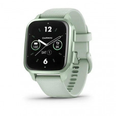 Смарт-часы Garmin Venu Sq 2 Metallic Mint Aluminum Bezel with Cool Mint Case and Silicone Band (010-02701-02/12/82)