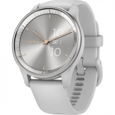 Смарт-часы Garmin Vivomove Trend Silver S. Steel Bezel w. Mist Gray Case and S. Band (010-02665-03)