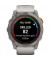 Смарт-часы Garmin Fenix 7X Pro Sapphire Solar Titanium w. Fog Gray/Ember O. Band (010-02778-14/15/64)