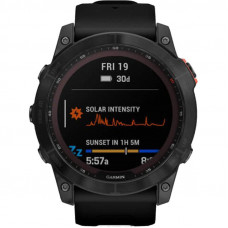 Смарт-часы Garmin Fenix 7X Solar Slate Gray with Black Band (010-02541-00/01/0A)