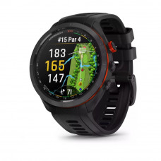 Смарт-часы Garmin Approach S70 47mm B. Ceramic Bezel w. Black S. Band (010-02746-02/12)