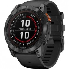 Смарт-часы Garmin Fenix 7X Pro Solar Slate Gray w. Black Band (010-02778-00/01)