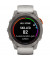 Смарт-часы Garmin Fenix 7 Pro Sapphire Solar Titanium w. Fog Gray/Ember O. Band (010-02777-20/21)