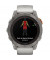 Смарт-часы Garmin Fenix 7 Pro Sapphire Solar Titanium w. Fog Gray/Ember O. Band (010-02777-20/21)