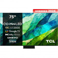 QLED телевизор TCL 75C855