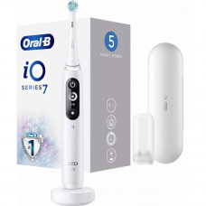 Електрична зубна щітка Oral-B iO Series 7 Connected Rechargeable Electric Toothbrush White Alabaster (IO7 M7.2A1.1B WT)