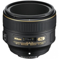 Стандартный объектив Nikon AF-S Nikkor 58mm f/1,4G (JAA136DA)