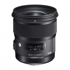 Широкоугольный объектив Sigma AF 24mm f/1,4 DG HSM Art (a015)