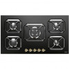 Варочная поверхность газовая Lofra DolceVita 90 Nero Matt HRNM9A0