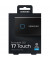 SSD накопитель Samsung T7 Touch 1TB Black (MU-PC1T0K/WW)