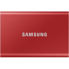 SSD накопитель Samsung T7 1TB Red (MU-PC1T0R/WW)