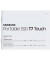 SSD накопитель Samsung T7 Touch 500GB Black (MU-PC500K/WW)