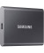 SSD накопитель Samsung T7 2TB Titan Gray (MU-PC2T0T/WW)