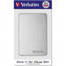 Жесткий диск Verbatim Store'n Go ALU 2 TB Silver (53666)