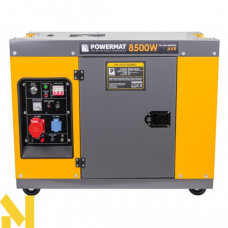 Генератор дизельний Powermat PM-AGR-8500MD 7,5 кВт