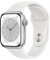 Смарт-часы Apple Watch Series 8 GPS 45mm Silver Aluminum Case with White S. Band - M/L (MP6N3, MP6Q3)