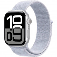 Смарт-часы Apple Watch Series 10 GPS 42mm Silver Aluminum Case w. Blue Cloud Sport Loop (MWWD3)