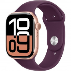 Смарт-часы Apple Watch Series 10 GPS + Cellular 46mm Rose Gold Aluminum Case w. Plum S. Loop (MWY83)