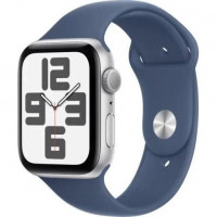 Смарт-часы Apple Watch SE 2 GPS 40mm Silver Aluminium Case w. Denim Sport Band - S/M (MXEC3/MXFV3/MXGF3)