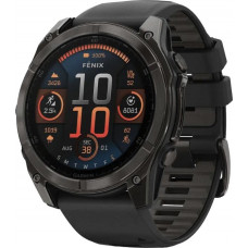 Смарт-часы Garmin Fenix 8 51mm AMOLED Sapphire Carbon Gray DLC Titanium w.