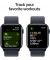 Смарт-годинник Apple Watch SE 2 GPS 44mm Midnight Aluminium Case w. Ink Sport Loop (MXEP3/MXG33/MXGN3)