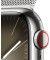Смарт-годинник Apple Watch Series 9 GPS + Cellular 41mm Silver S. Steel Case w. Silver Milanese Loop (MRJ43)
