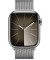 Смарт-годинник Apple Watch Series 9 GPS + Cellular 41mm Silver S. Steel Case w. Silver Milanese Loop (MRJ43)
