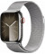 Смарт-годинник Apple Watch Series 9 GPS + Cellular 41mm Silver S. Steel Case w. Silver Milanese Loop (MRJ43)