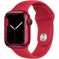 Смарт-часы Apple Watch Series 7 GPS 41mm PRODUCT RED Aluminum Case With PRODUCT RED Sport Band (MKN23)