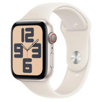 Смарт-часы Apple Watch SE 2 GPS + Cellular 44mm Starlight Alu. Case w. Starlight S. Band M/L (MXG83/MXGU3)