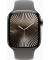 Смарт-годинник Apple Watch Series 10 GPS + Cellular 42mm Natural Titanium Case w. Stone Grey Sport Band - S/M (MWXD3)