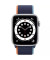 Смарт-часы Apple Watch SE GPS + Cellular 44mm Silver Aluminum Case w. Deep Navy Sport L. (MYEN2)