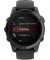 Смарт-годинник Garmin Fenix E 47mm AMOLED Slate Gray Steel with Black Silicone Band (010-03025-03/01/13)