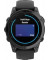 Смарт-годинник Garmin Fenix E 47mm AMOLED Slate Gray Steel with Black Silicone Band (010-03025-03/01/13)