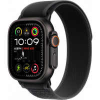 Смарт-часы Apple Watch Ultra 2 GPS+Cellular 49mm Black Titan. Case w. Black Trail Loop S/M (MX4U3)