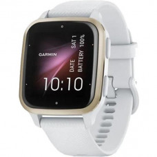 Смарт-часы Garmin Venu Sq 2 Cream Gold Aluminum Bezel with White Case and Silicone Band (010-02701-01/11/81)