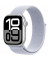 Смарт-годинник Apple Watch Series 10 GPS + Cellular 46mm Silver Aluminum Case w. Blue Cloud S. Loop (MWY23)