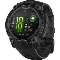 Смарт-часы Garmin Instinct 3 45mm AMOLED Black with Black Band (010-02936-00/40)