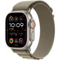 Смарт-часы Apple Watch Ultra 2 GPS + Cellular 49mm Titanium Case with Olive Alpine Loop - Large (MRF03)