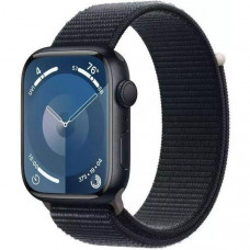 Смарт-часы Apple Watch Series 9 GPS 45mm Midnight Aluminum Case w. Midnight S. Loop (MR9C3)