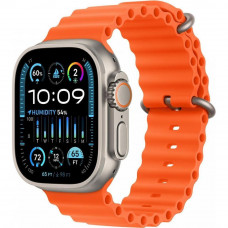 Смарт-часы Apple Watch Ultra 2 GPS + Cellular 49mm Titanium Case with Orange Ocean Band (MREH3)