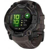 Смарт-часы Garmin Instinct 3 50mm AMOLED Black with Charcoal Band (010-03020-00/40)