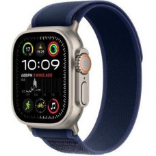 Смарт-годинник Apple Watch Ultra 2 GPS + Cellular 49mm Natural Titan. Case w. Blue Trail Loop - M/L (MX4L3)