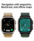 Смарт-годинник Apple Watch Ultra 2 GPS + Cellular 49mm Natural Titan. Case w. Blue Trail Loop - M/L (MX4L3)